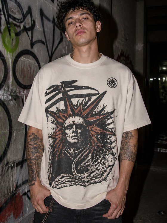 Custom t-shirt manufactured by DUOCAIYEARS